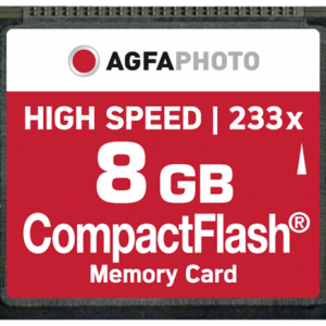 AgfaPhoto Compact Flash 8GB High Speed 233x MLC